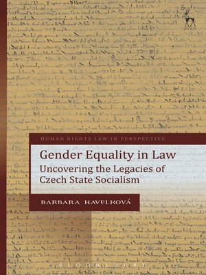 cover image of Gender Equality in Law